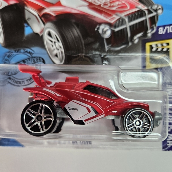 NEW Hot Wheels Rocket League Red Octane HW Screen Time 13/250 8/10 Sealed 2017 - Picture 2 of 4